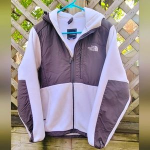 EUC Womens North Face Denali Hooded Fleece Jacket